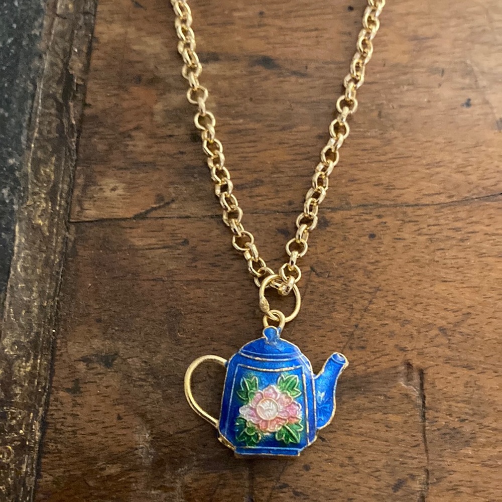 Teapot Necklace